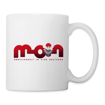 Moin - Tasse - Weiß - Rechts
