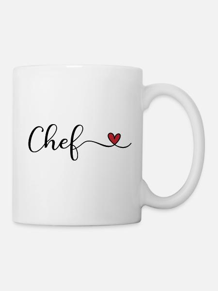 Chef - Tasse - Weiß