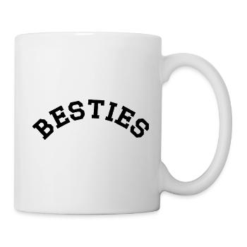 Meilleures amies Meilleures amies Meilleures copines - Mug blanc - blanc - Droite