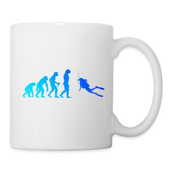 Idée cadeau pour un apnéiste avec apnée - Mug blanc - blanc - Droite