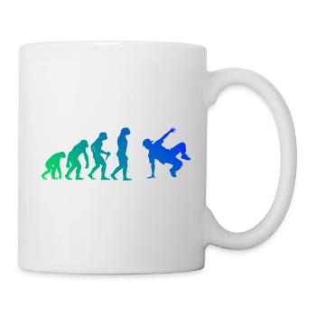 Geschenkidee für einen Dance-Fan mit Hip-Hop-Tanz - Tasse - Weiß - Rechts