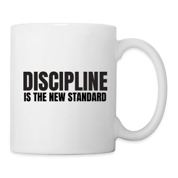 Les disciplines sont la nouvelle norme - Mug blanc - blanc - Droite