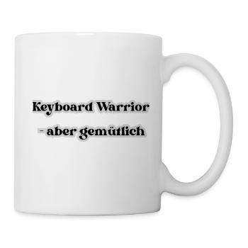 20-Gamer-Keyboard - Tasse - Weiß - Rechts