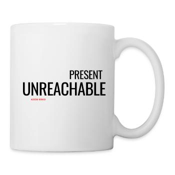 Present Unreachable Minimalist Typography - Mug - white - Right