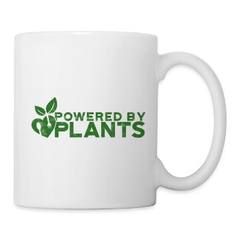 Powered by Plants Emblem Tee - Mug - white - Right