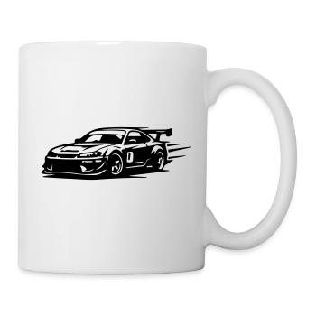 Car Racing Car - Mug - white - Right