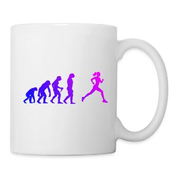 Gift idea for a running with running - Mug - white - Right