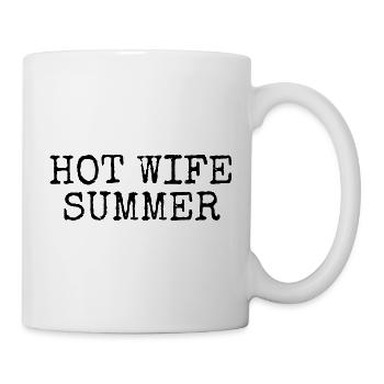 Hot Wife Summer | Humor Wife Summer Vacation - Mug - white - Right