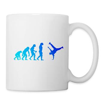 Geschenkidee für einen Hip-Hop-Tänzer mit Breaking - Tasse - Weiß - Rechts
