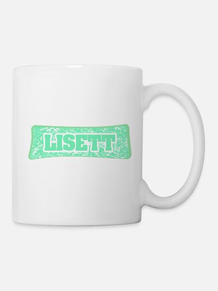 Lisett - Tasse - Weiß