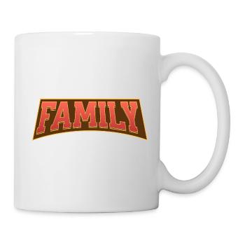 Famille - Mug blanc - blanc - Droite