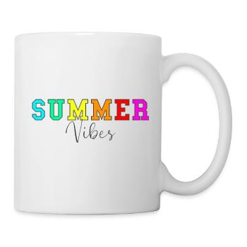Ambiance estivale - Mug blanc - blanc - Droite