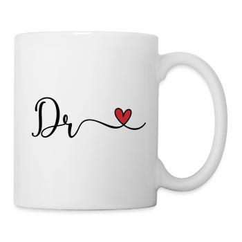 Dr - Mug blanc - blanc - Droite
