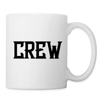 crew_schrift - Tasse - Weiß - Rechts