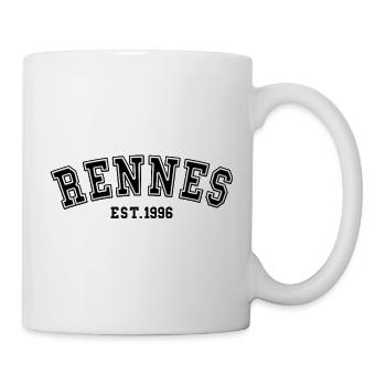 Rennes gegründet 1996 - Tasse - Weiß - Rechts