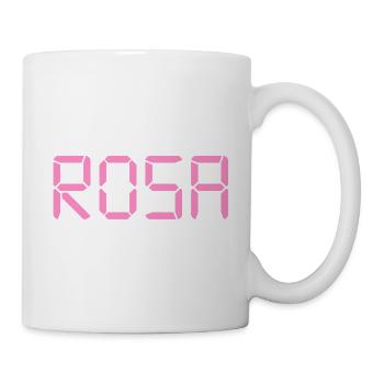 Pink – LCD - Tasse - Weiß - Rechts