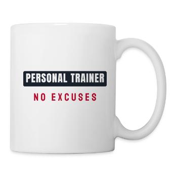 Personal Trainer - Balk Text Design for Groups - Mug - white - Right