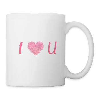 i LOVE YOU - Mug - white - Right