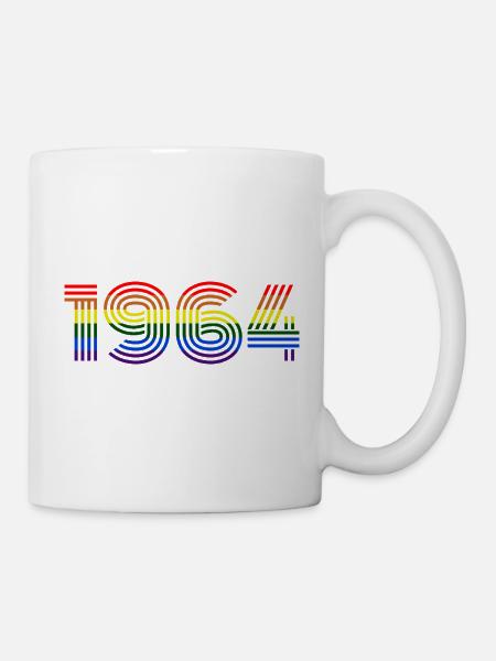 Rainbow 1964 - Tasse - Weiß