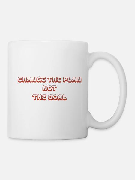 Ziel - Tasse - Weiß
