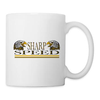 Golden Eagle und Speed - Tasse - Weiß - Rechts