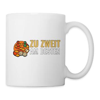 Brettspiele für 2 Zu zweit am besten. - Tasse - Weiß - Rechts