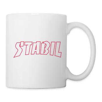 STABIL - SKATE OUTLINE - Tasse - Weiß - Rechts