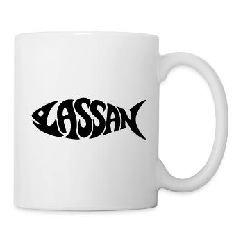 Lassan | Motiv Fisch - Tasse - Weiß - Rechts