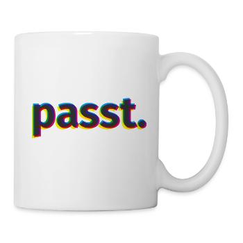 passt. - Tasse - Weiß - Rechts