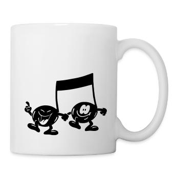 note - Tasse - Weiß - Rechts