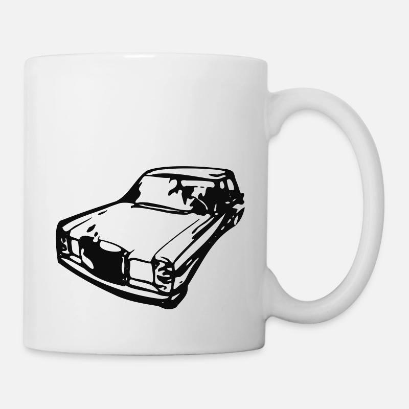 strich 8 - Tasse - Weiß