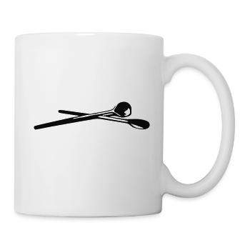 Kochlöffel - Tasse - Weiß - Rechts
