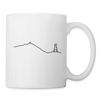 wanderwoman - Tasse - Weiß - Rechts