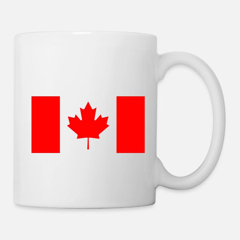 Canada Canada flag banner - Mug - white