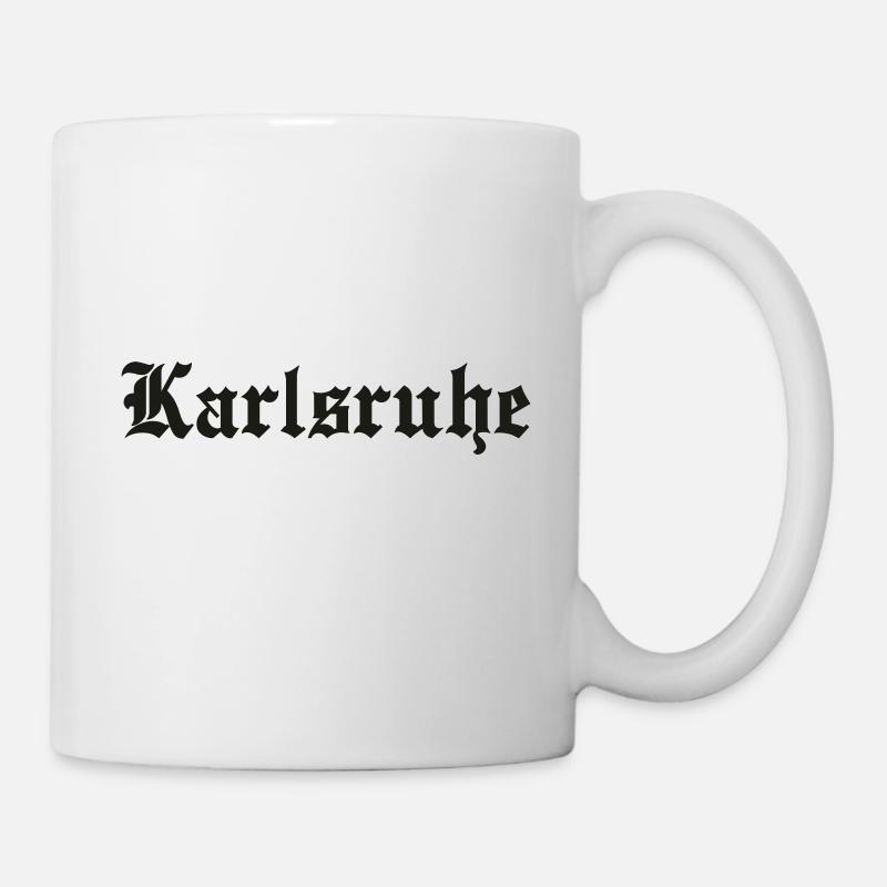 Karlsruhe - Tasse - Weiß