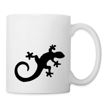 salamander - Tasse - Weiß - Rechts