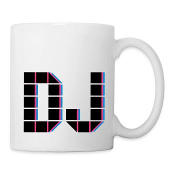 DJ - Tasse - Weiß - Rechts