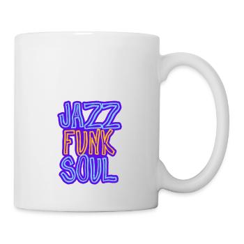 Jazz, Funk, Soul - Mug - white - Right