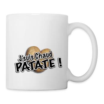 chaud patate - Mug blanc - blanc - Droite