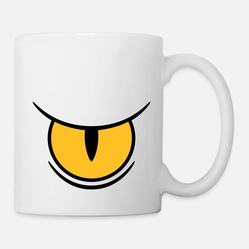 Big Reptile's Eye - Tasse - Weiß