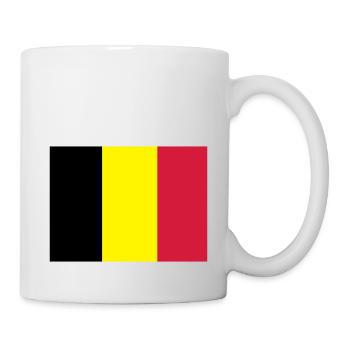 Belgian Flag - Mug - white - Right