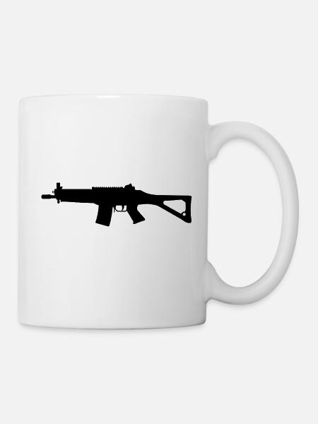 SG553 Karabiner - Tasse - Weiß