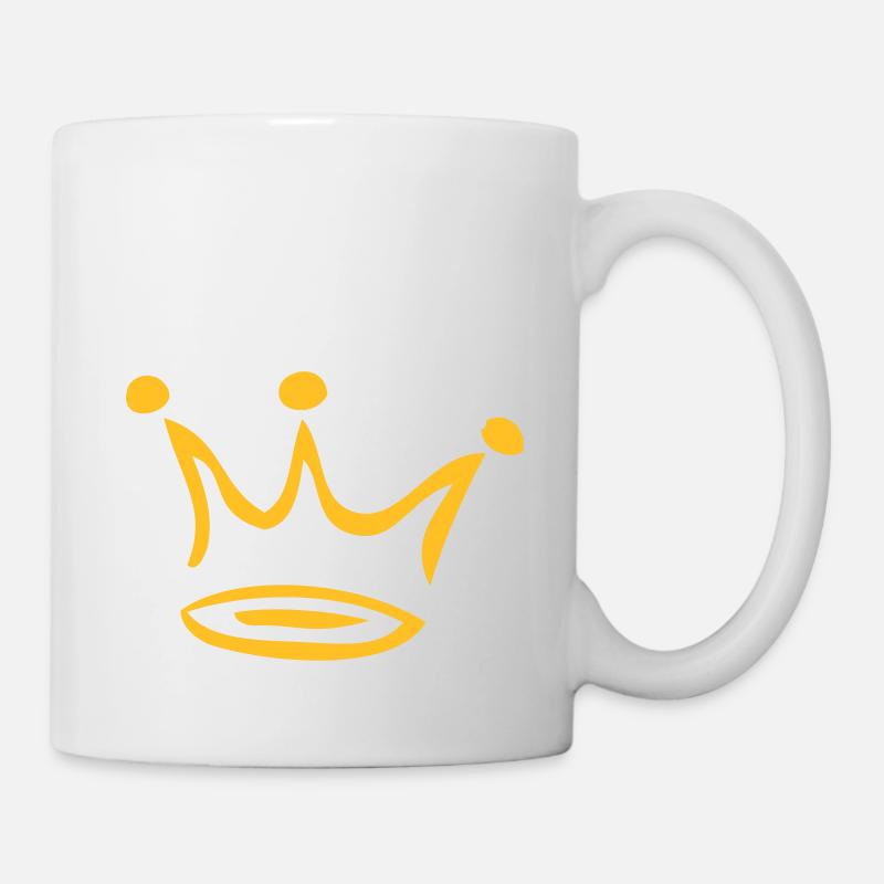 Krone - Tasse - Weiß