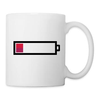 Empty Battery - Mug - white - Right