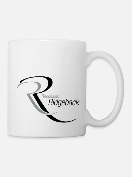 RR-Schriftzug-2 - Tasse - Weiß