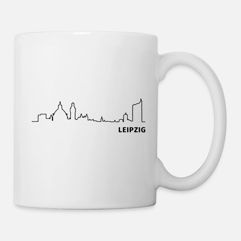 Leipzig - Tasse - Weiß