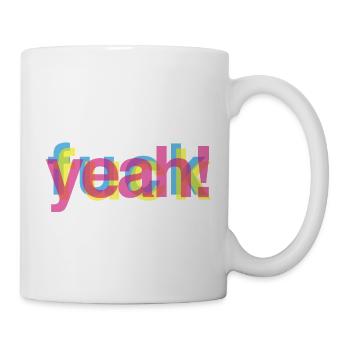 FUCK YEAH - Mug - white - Right