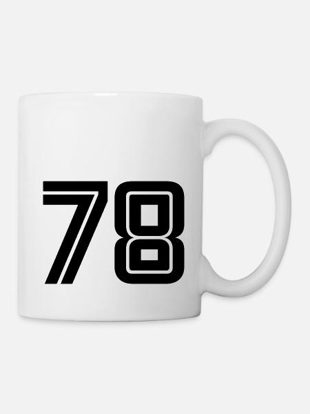 78 - Tasse - Weiß