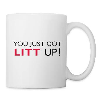 LITT UP! - Tasse - Weiß - Rechts