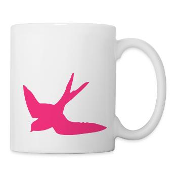 SCHWALBE - Tasse - Weiß - Rechts
